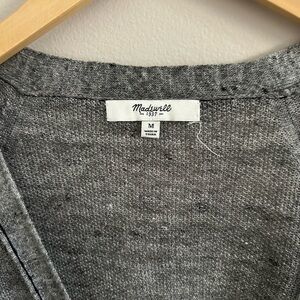 Madewell Gray Knit Sweater